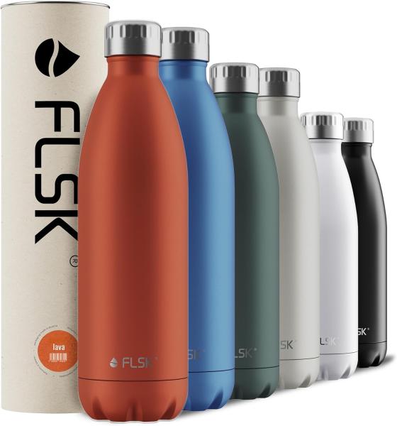 FLSK Isolierflasche 1000 ml ReNature Rot