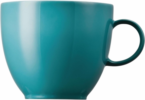 Thomas Sunny Day Kaffeetasse, Obertasse, Porzellan, Turquoise / Türkis, Spülmaschinenfest, 200 ml, 14742