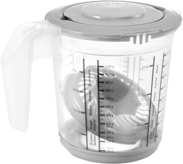 keeeper Messbecher, Küchenset Kanne mit Messbecher Matteo-Presse Bild 2