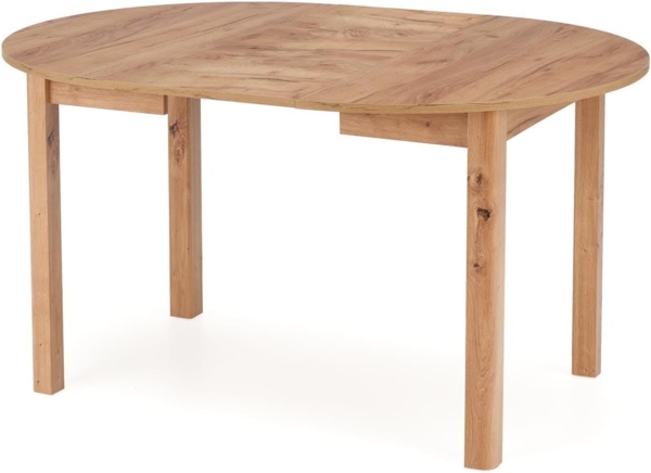 designimpex Esstisch Design Esstisch rund HA-400 ausziehbar Tisch Esstisch 102 - 142cm