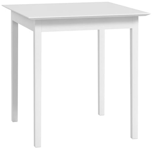 HOMCOM Esstisch Quadratischer Esszimmertisch für 2 Personen (Küchentisch, 1-St, Holztisch), für Esszimmer, Küche