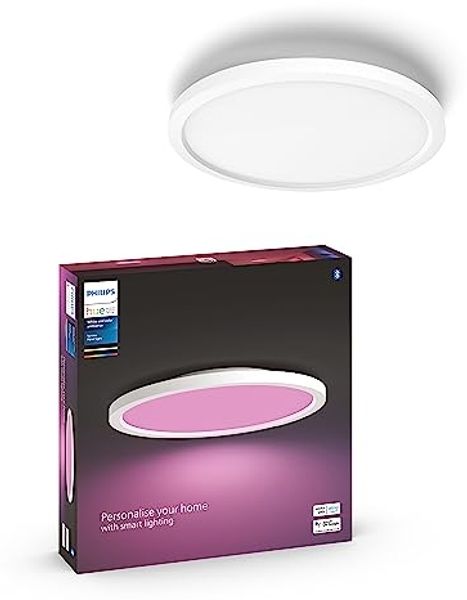 Philips Hue White & Col. Amb. Surimu Panel rund Weiß
