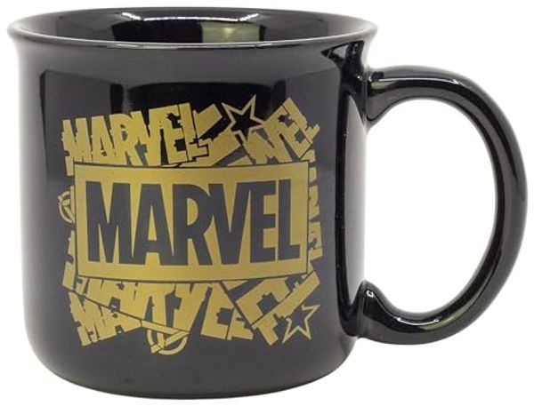 Marvel Avengers Golden Treasure Frühstückstasse 400 ml in Geschenkbox
