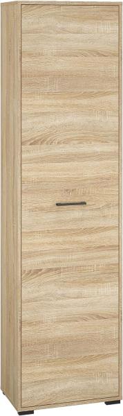 Garderobenschrank Caro Dielenschrank 55x34x199 cm sonoma Eiche hell
