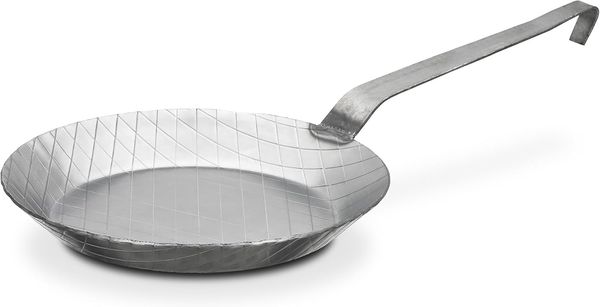 GSW 860550 GastroTraditionell, Eisen geschmiedete Pfanne - ⌀24 cm, Grau