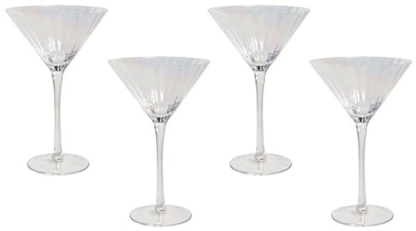 Martini Gläser im 4er Set MORGANITE 220 ml Transparent