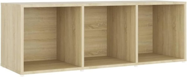 vidaXL TV-Schrank Sonoma-Eiche 107x35x37 cm Holzwerkstoff 805537