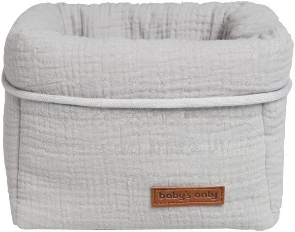 Baby’s Only Korb Breeze grau Grau 18 x 18 x 18 cm