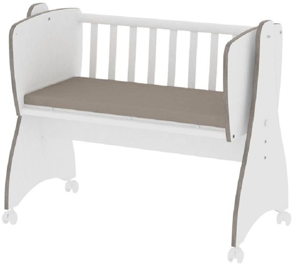 Lorelli 'First Dreams' Babywiege, weiß, 4 Räder mit Bremsfunktion, umbaubar Bild 4