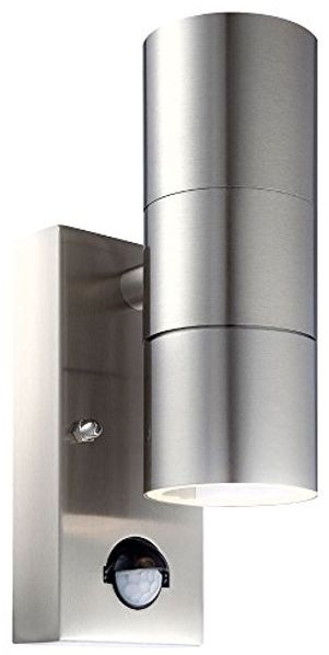 LED Wandleuchte, Up & Down, Bewegungsmelder H 21,5 cm, STYLE