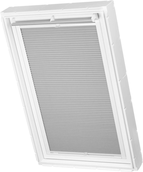 ventanara Dachfensterplissee Dachfenster passend für Velux Fenster Grau FK06