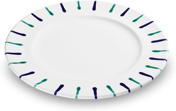 Traunsee, Speiseteller Gourmet (Ø 27cm) - Gmundner Keramik Speiseteller - Mikrowelle geeignet, Spülmaschinenfest