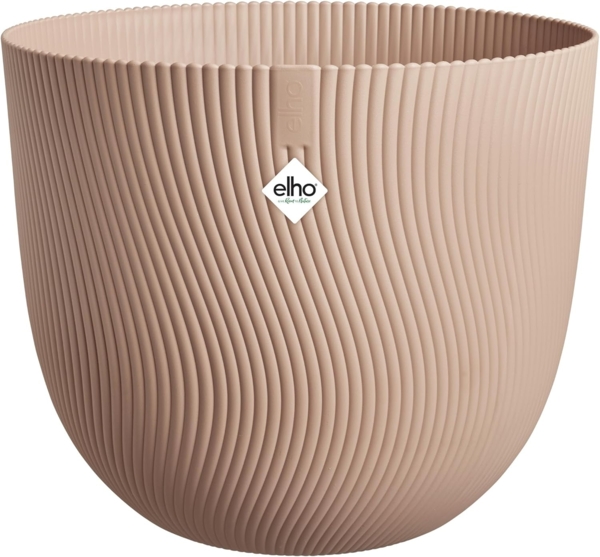 Elho Übertopf Sereh Kunststoff braun Ø 47 x 40 cm
