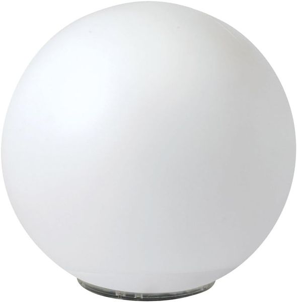 Dehner LED Solarleuchte Solarkugel Tornio, Ø 30/40 cm, Kunststoff, weiß, Kaltweiß, Solarbeleuchtung mit kaltweißem Licht, IP44