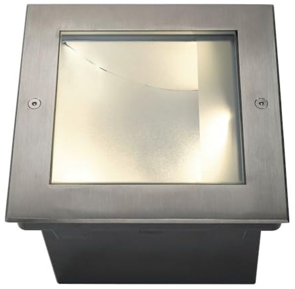 SLV No. 229383 DASAR 255 LED Bodeneinbauleuchte asymmetrisch Edelstahl 316 34W 3000K