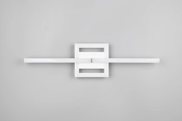 LED Deckenleuchte, Metall, weiß, matt, L 54 cm Bild 16