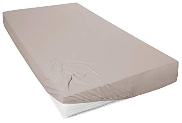 Vario Jersey-Spannbetttuch kiesel, 150 x 200 cm