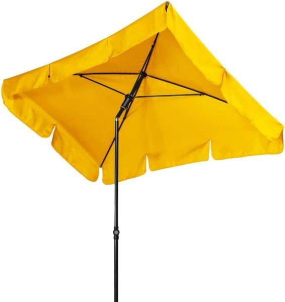 Doppler Sonnenschirm "Sunline Waterproof III 260x150", gelb, 260x150 cm