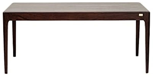 Kare Design Brooklyn Walnut Tisch, Esszimmertisch aus Massivem Sheesham-Holz, Dunkelbraun gebeizte Esstisch, (H/B/T) 76 x 175 x 90 cm, eiche