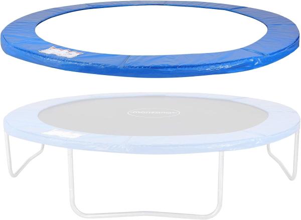 Monzana Trampolin Randabdeckung 30cm breit 100% UV-beständig reißfest Federabdeckung 366cm