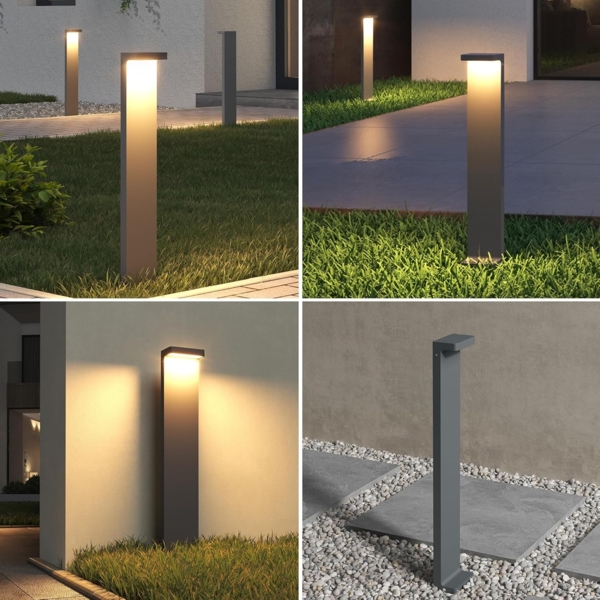 Mai & Mai LED Außen-Stehlampe LED Wegeleuchte IP65 Standleuchte für Außen 6W 3000K Gartenlampe Bild 7