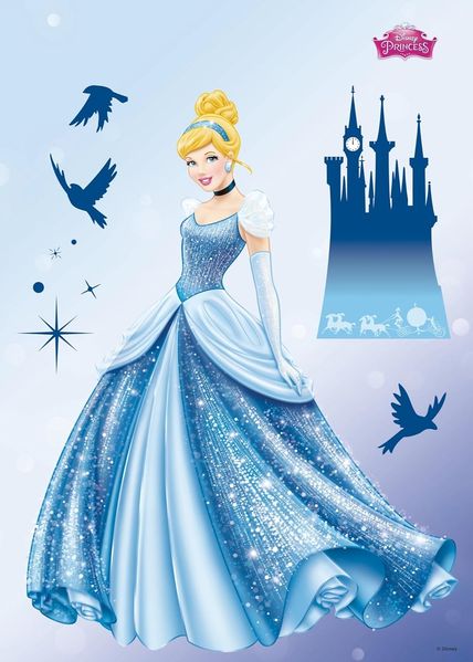 Komar Wandtattoo Princess Dream