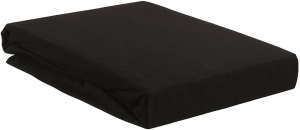 Beddinhouse Jersey, Baumwolle Spannbettlaken Jersey Hl Black 120X200/210 120x200/220 cm Steghöhe: 30 cm 1 Spannbettlaken Schwarz