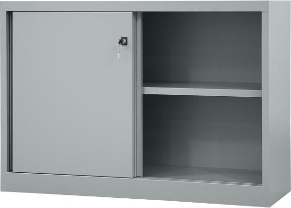 Bisley ECO Schiebetürenschrank ECO 645 lichtgrau - 40,830 kg