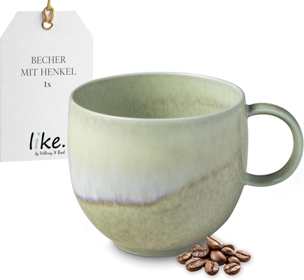 like. by Villeroy & Boch Perlemor Alga Henkelbecher 290 ml - DS