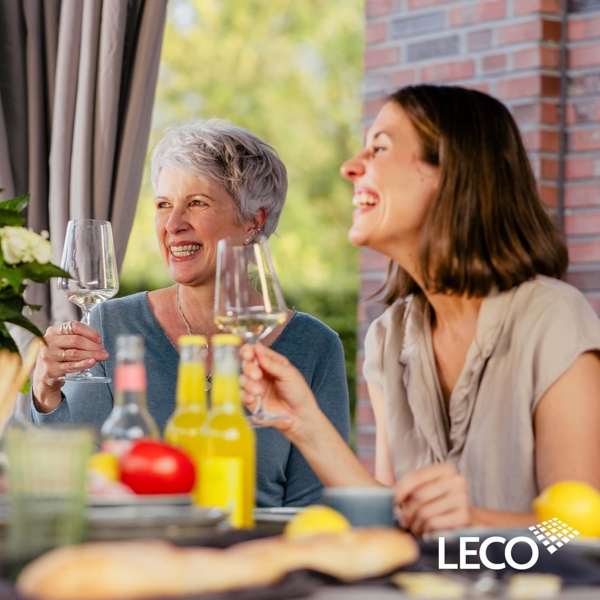 Leco Terrassenüberdachung mit Polycarbonat-Dachplatten "Melanie", grau, 400 x 300 x 214 cm (L x B x H) Bild 7