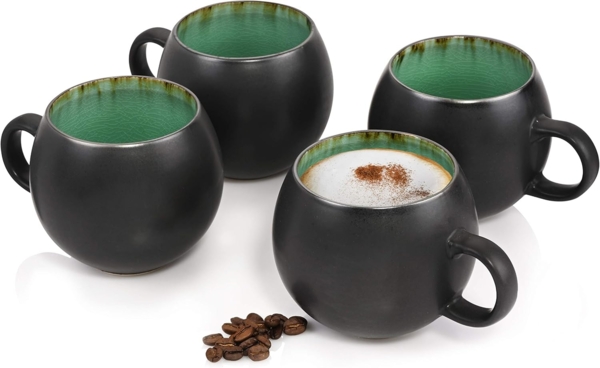 SÄNGER Cappuccinotassen Set Palm Beach 4 teilig