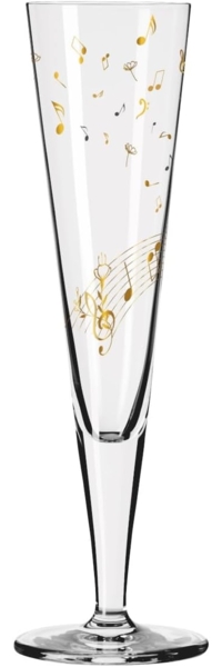 Ritzenhoff 1071046 Champagnerglas #46 GOLDNACHT Champus Theresa Kuhlmann 2025 in Geschenkbox