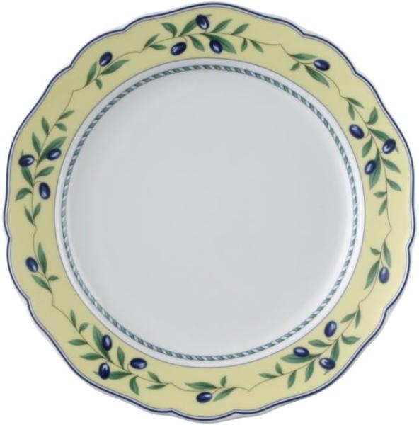 Hutschenreuther Maria Theresia Speiseteller mit Fahne, Medley Valdemossa, Porzellan, 25 cm, 10025