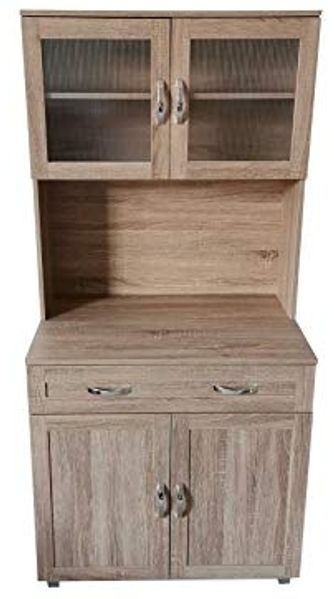 HTI-Line Hochschrank Küchenbuffet Blanca (Stück, 1-St, 1x Schrank Blanca, ohne Dekoration) Küchenschrank Hochschrank