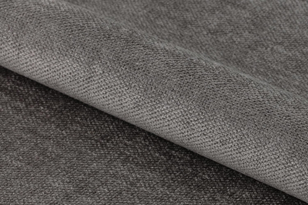 AC Design Furniture Anna Esszimmerstühle 2er Set, Weiche Esszimmerstühle mit Chenille Effekt, Küchenstühle, Lounge Esszimmerstühle mit Armlehnen, Dunkelgraue Polsterstühle mit Schwarzen Metallbeinen Bild 10