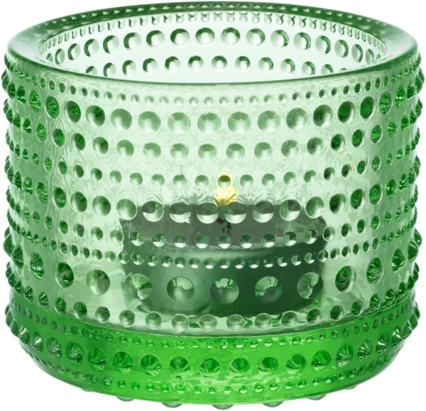 iittala Kastehelmi Windlicht apfelgrün 64 mm