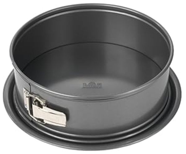 Birkmann Easy Baking Springform mit Einem Boden, Spring Form, Kuchenform, Servierboden, Anithaft, 24 cm, 881174