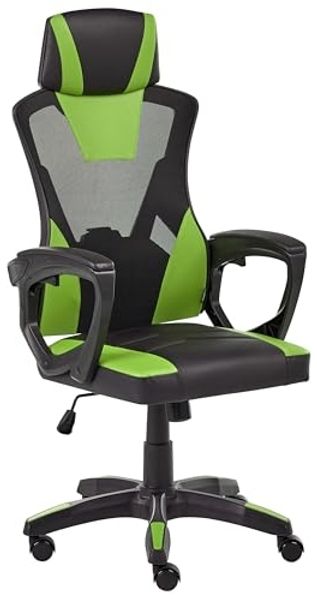 Bürostuhl IGNIS Kunstleder Limettengrün