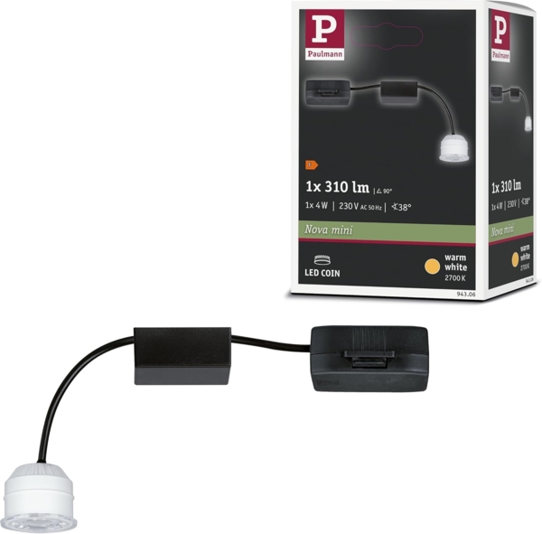 Paulmann No. 94306 Nova mini LED Modul Coin 4W 2.700K 230V