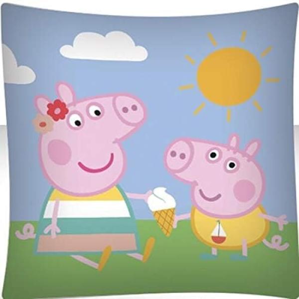 Peppa Wutz Schorsch Icecream - Baby Bettwäsche - Set 100x135 40x60 cm Bild 2