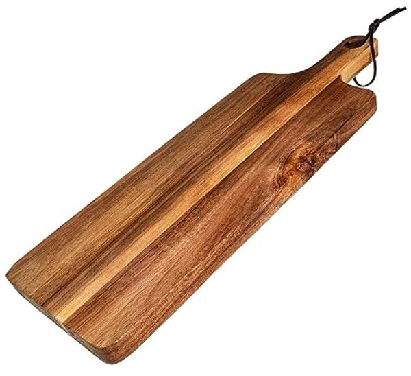 Intirilife Schneidebrett, Holz, (1-St), Schneidebrett aus Holz Küchenbrett