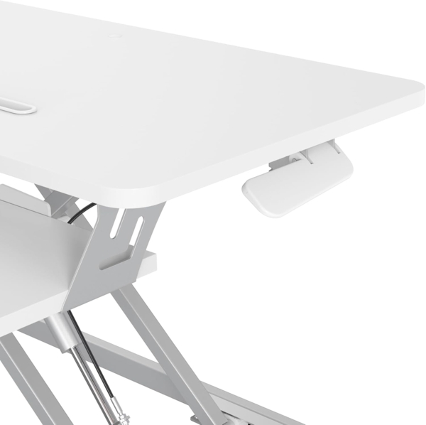SVITA Schreibtischaufsatz BUSAN, Monitorerhöhung, Schreibtischerhöhung, Steh-Arbeitsplatz, Weiß Bild 9