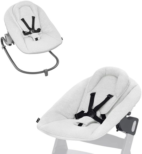 Hauck Alpha Bouncer Premium Light Grey Babywippe