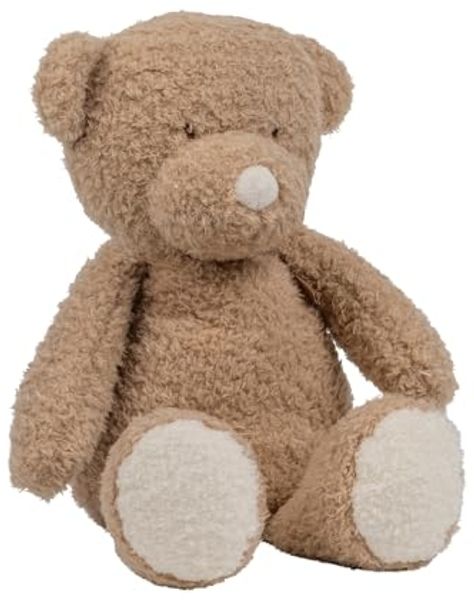 Nattou Nachtlicht Bär, Kuscheltier, Plüsch/Polyester, 19 cm, Sleepy, Braun