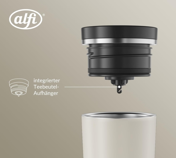 Alfi Isolierbecher Iso Coffee Pro linen beige 0,38l Bild 6