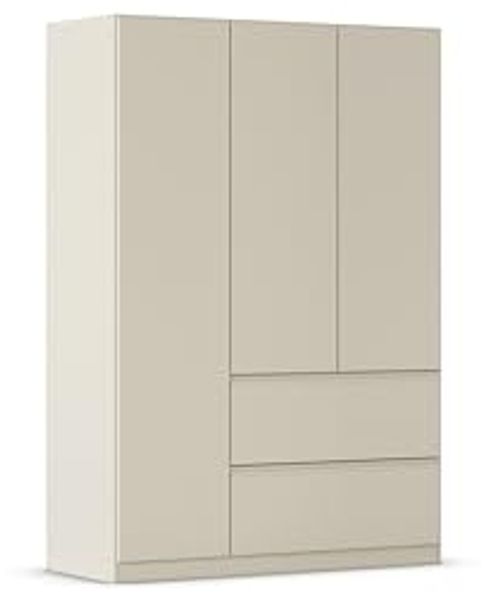 rauch Drehtürenschrank Kleiderschrank Schrank Garderobe COSTA in den Breiten 91/136/181 cm (in 3 Ausstattungen BASIC/CLASSIC/PREMIUM) viel Platz, grifflose Front und Push-to-Open Funktion MADE IN GERMANY