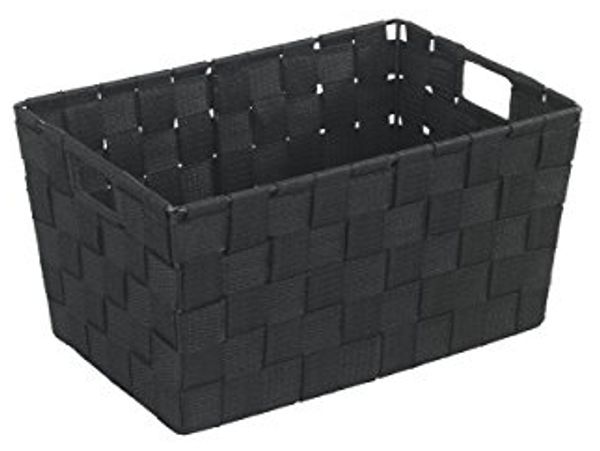 WENKO Aufbewahrungskorb 2er Set schwarz