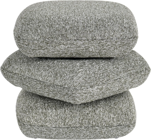 Duhome Hocker (9272D1), Bouclé Stoff, 360° Drehbar, Modern