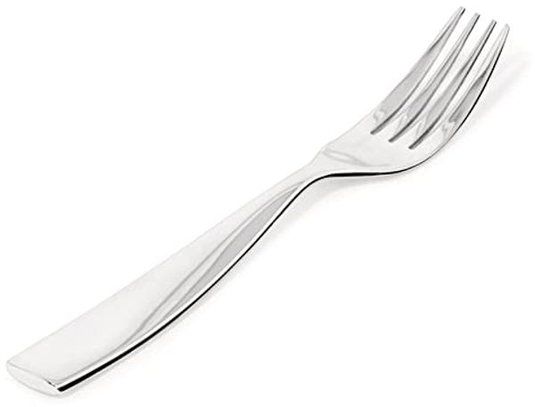 Alessi Dressed Tafelgabel, Edelstahl, Silber, 19 x 4 x 2. 2 cm, 6-Einheiten
