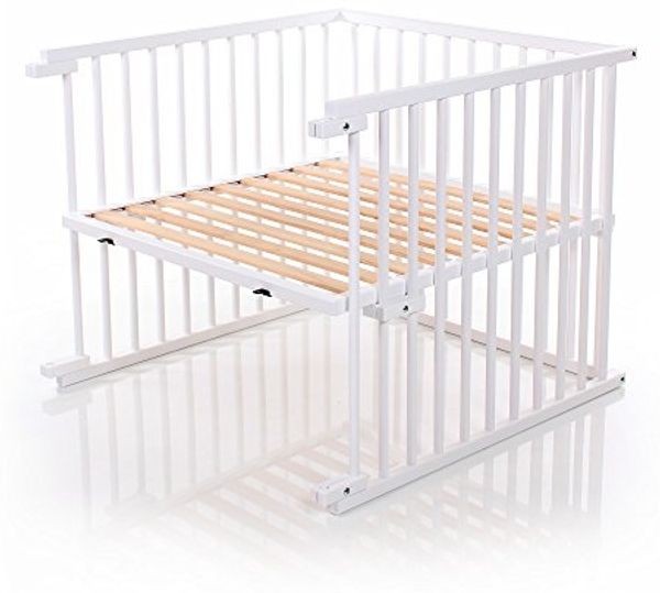 Babybay Kinderbett-Umbausatz für Original, weiß lackiert